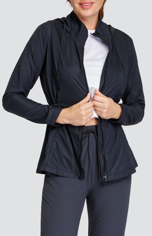 Nola Water Resistant Jacket - Onyx Black