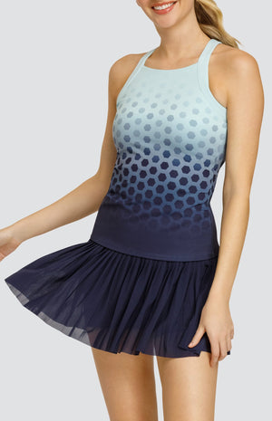 Zoraya Tank - Blue Hex Ombre