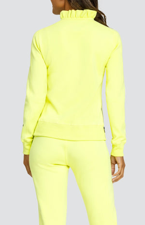 Condoleezza Sunny Lime Pullover