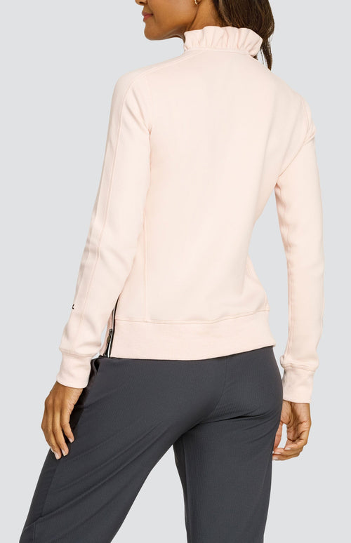 Condoleezza Pale Dogwood Pullover