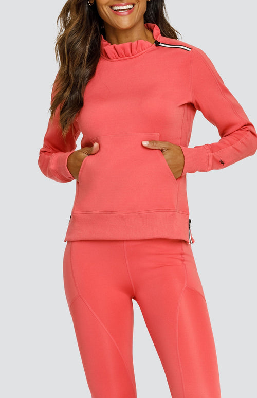 Condoleezza Cherry Rose Pullover