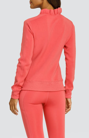 Condoleezza Cherry Rose Pullover