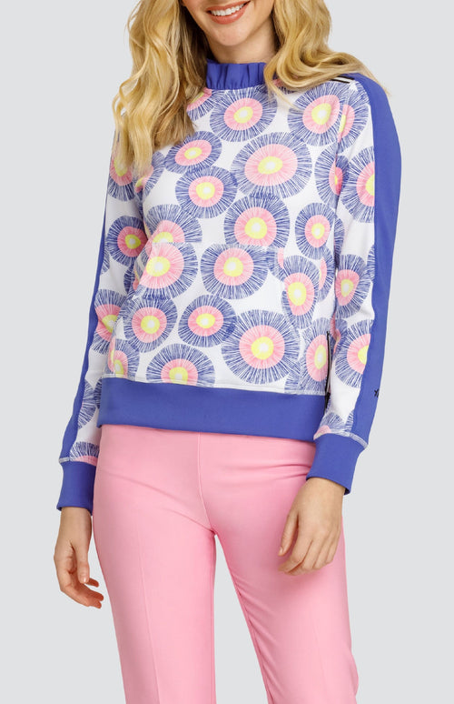 Condoleezza Lively Print Pullover