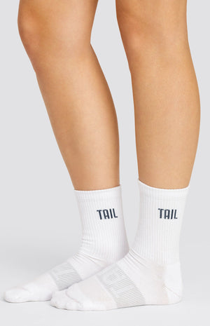 Scottie Crew Socks - Navy Blue