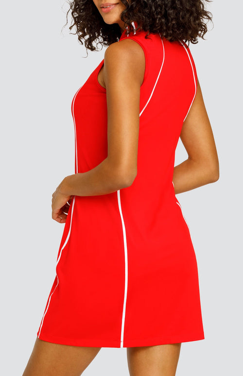 Mika 36.5" Dress - Cardinal