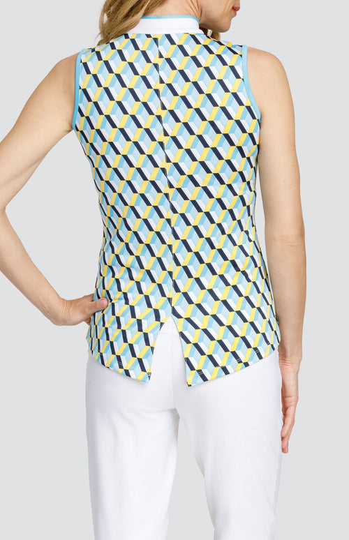 Roxy Top - Serene Geo