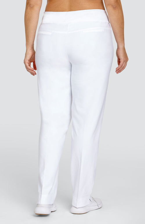 Mulligan 28" Ankle Pant - Chalk White