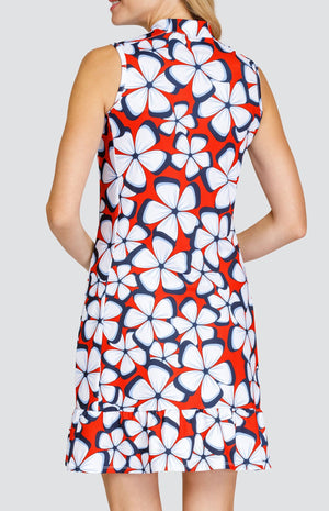 Nefertiti Golf Dress - Domino Petals