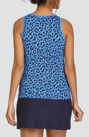 Giza Tank - Ditsy Leopard