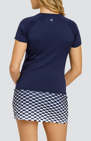 Tella Top - Navy Blue