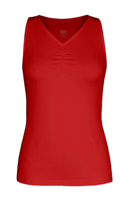 Julene Red Tank - FINAL SALE