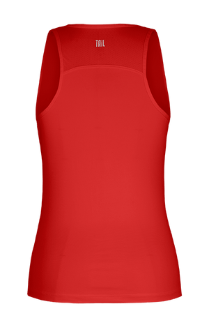 Julene Red Tank - FINAL SALE