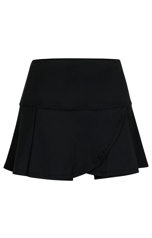 Lilo 13.5" Skort - Onyx Black