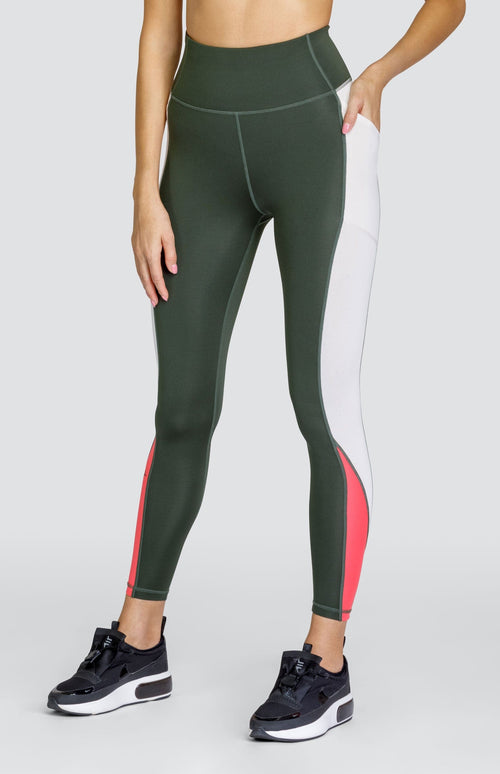 Union 25" Leggings - Army Green - FINAL SALE