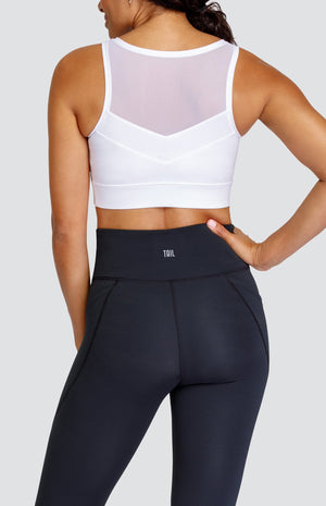 Elliot Sports Bra - Chalk White - FINAL SALE