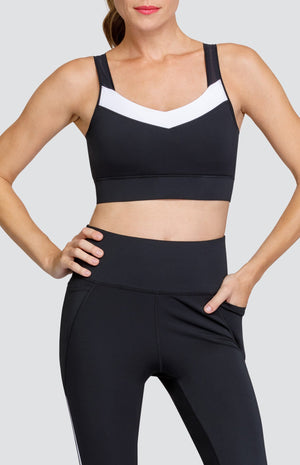 Elliot Sports Bra - Onyx Black - FINAL SALE