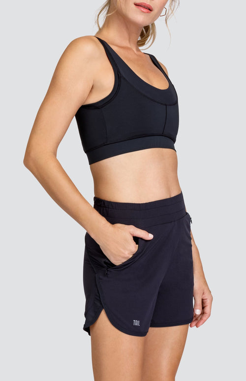 Laurent Sports Bra - Onyx Black - FINAL SALE