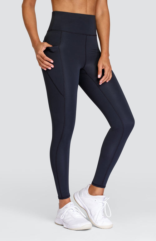 Brett 27" Leggings - Onyx Black - FINAL SALE