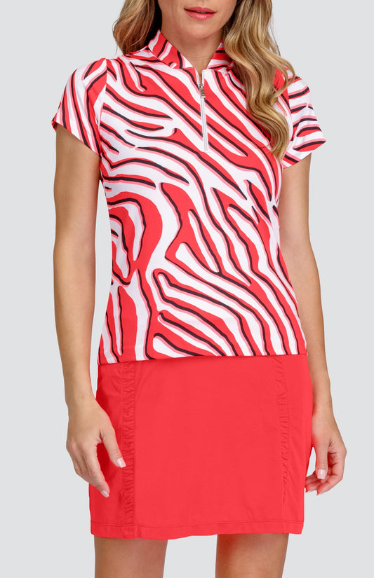 Rosalia Top - Zebra Frill - FINAL SALE