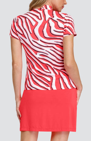 Rosalia Top - Zebra Frill - FINAL SALE