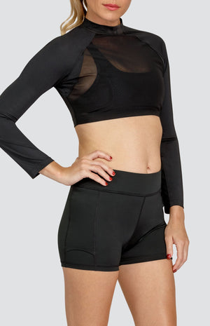 Edie Layering Top - Onyx Black