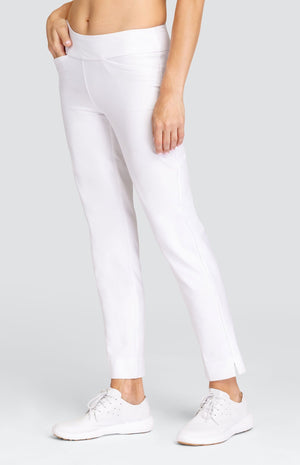 Mulligan 28" Ankle Pant - Chalk White