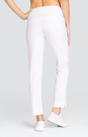 Mulligan 28" Ankle Pant - Chalk White