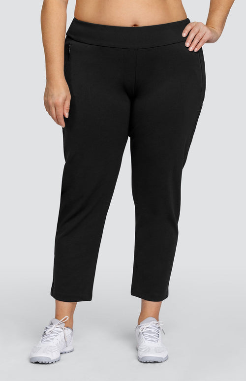 Aubrianna 28" Ankle Pant - Onyx Black