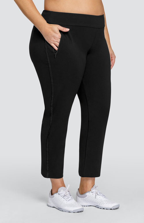 Aubrianna 28" Ankle Pant - Onyx Black