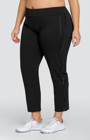 Aubrianna 28" Ankle Pant - Onyx Black