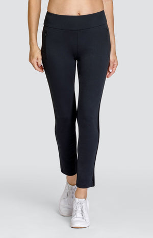 Aubrianna 28" Ankle Pant - Onyx Black