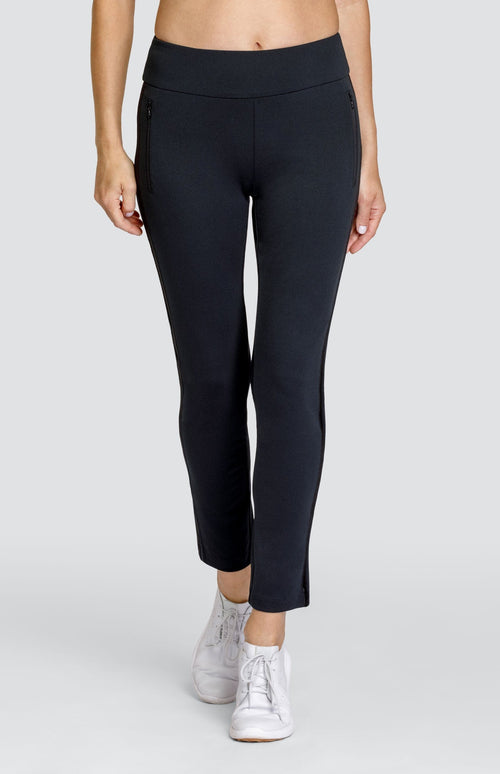 Aubrianna 28" Ankle Pant - Onyx Black