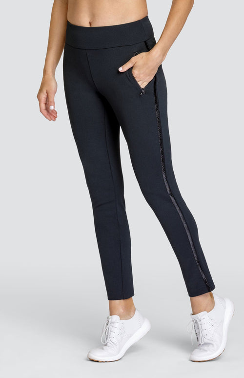 Aubrianna 28" Ankle Pant - Onyx Black