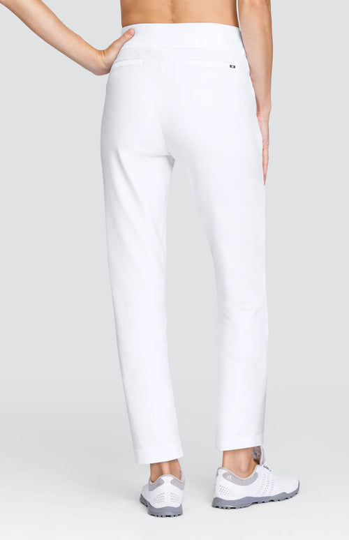 Allure 28" Ankle Pant - Chalk White