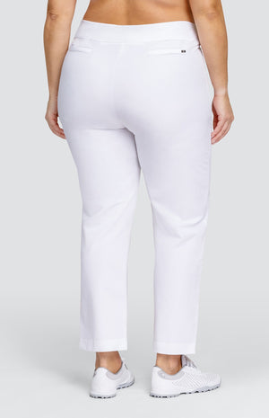 Allure 28" Ankle Pant - Chalk White