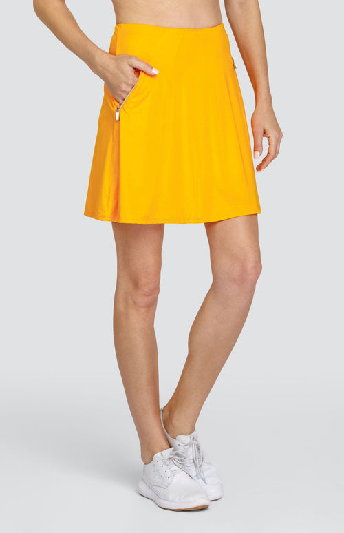 Isma 18" Skort - Marigold - FINAL SALE