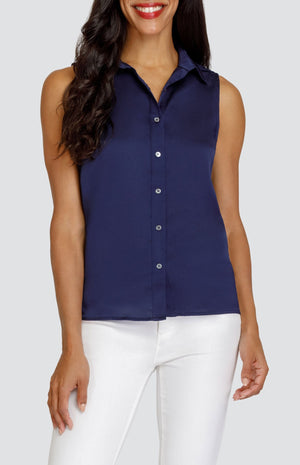 Noel Top - Navy Blue - FINAL SALE