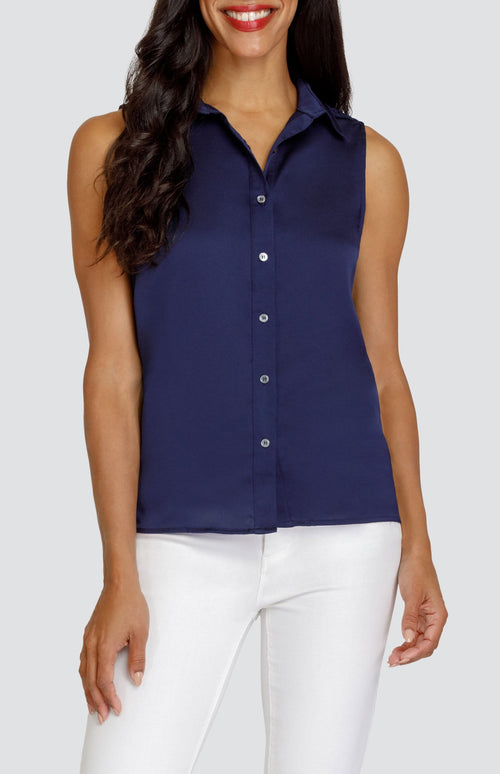 Noel Top - Navy Blue - FINAL SALE