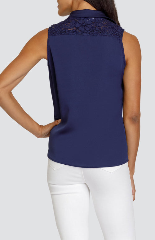 Noel Top - Navy Blue - FINAL SALE