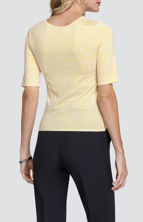 Camille Top - Sunshine Stripes - FINAL SALE