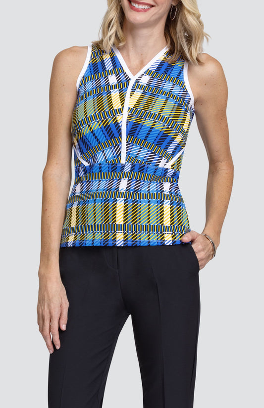 Blaire Tank - Uptown Plaid - FINAL SALE