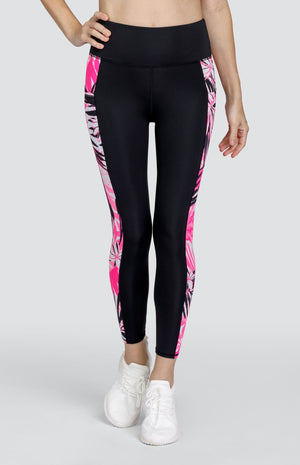 Fortune 24" Leggings - Tropical Palms