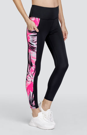 Fortune 24" Leggings - Tropical Palms