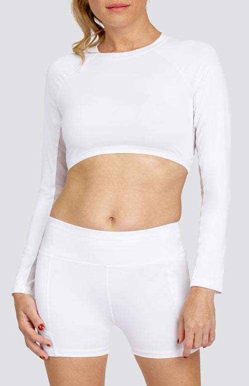 Sasha Layering Top - Chalk White