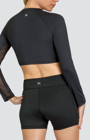 Sasha Layering Top - Onyx Black