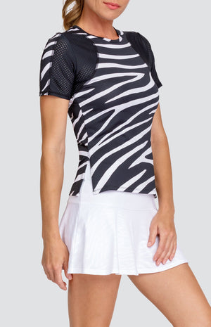 Katy Top - Wild Zebra