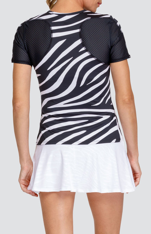 Katy Top - Wild Zebra