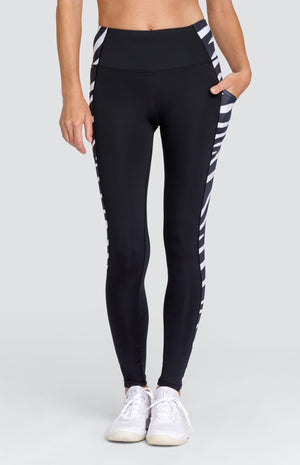 Abel 27" Leggings - Wild Zebra