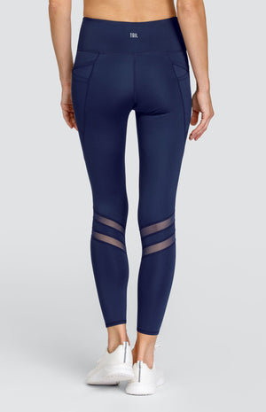 Leon 24" Leggings - Navy Blue