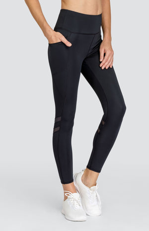 Leon 24" Leggings - Onyx Black